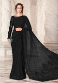BLACK SAREE