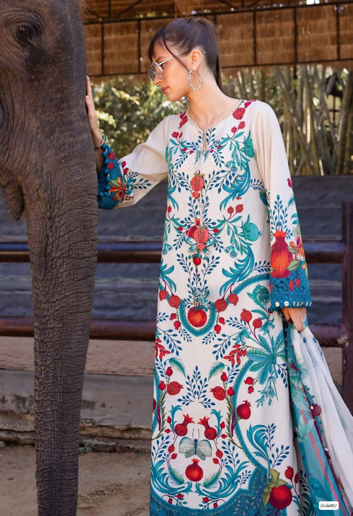 *DIGITAL PRINT LAWN 3PC*