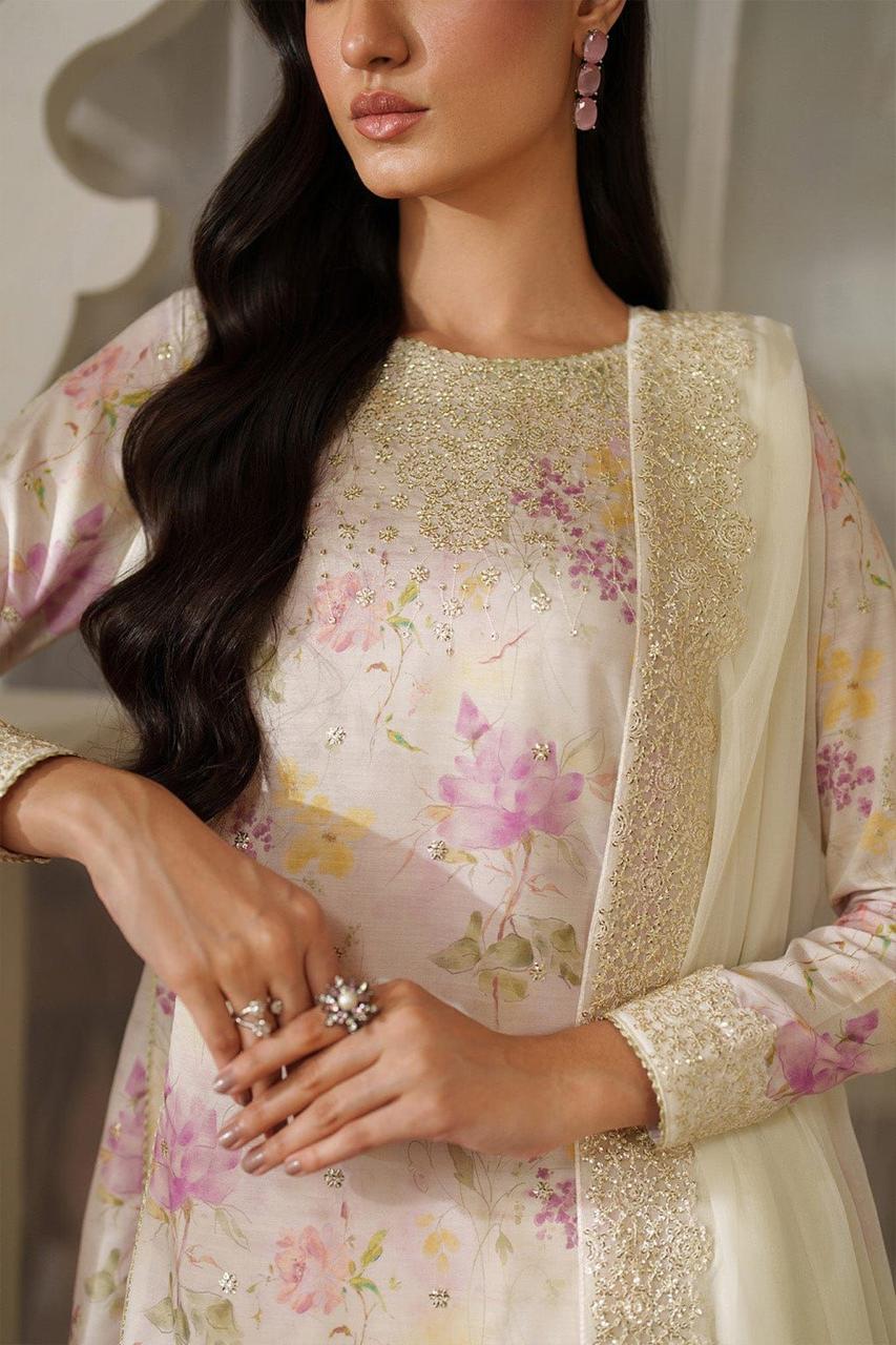 Pinky Floural Dress