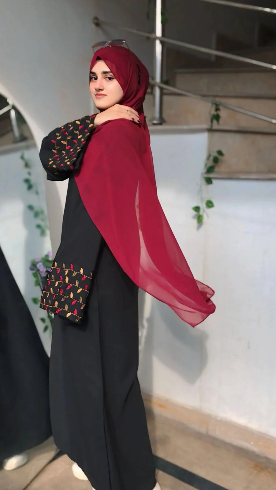 Embraided Abaya