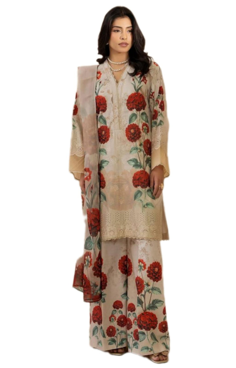 Red Floral Dress