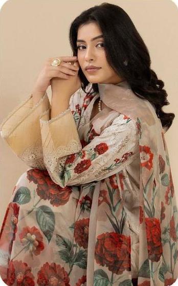 Red Floral Dress