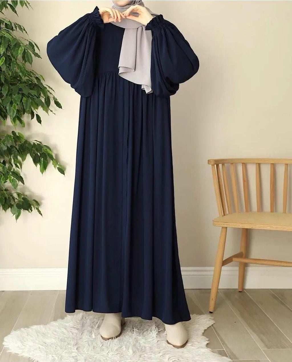 *"Blue Roman Abaya*