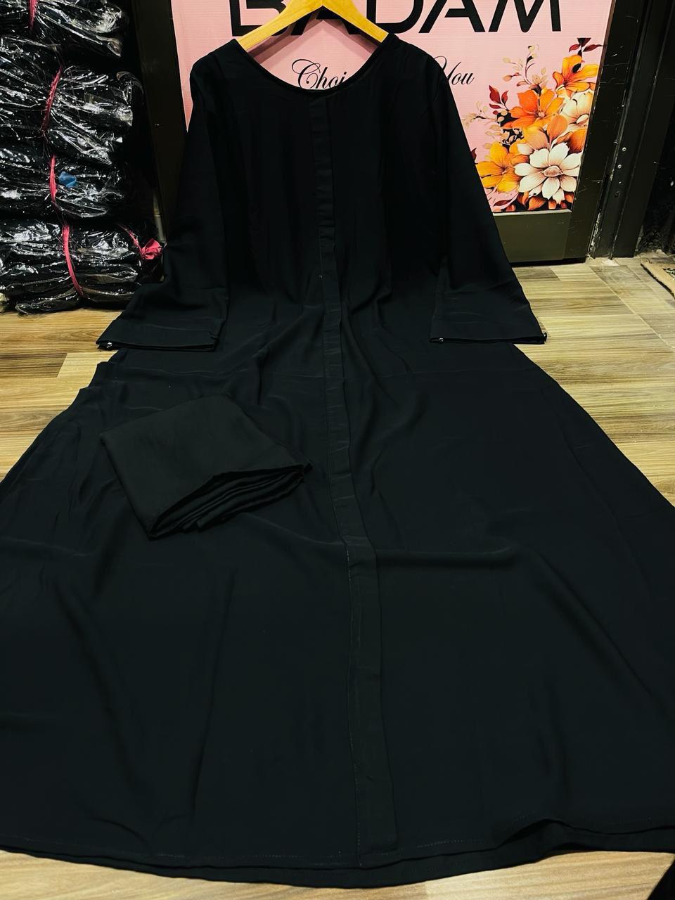 Black Classic Abaya