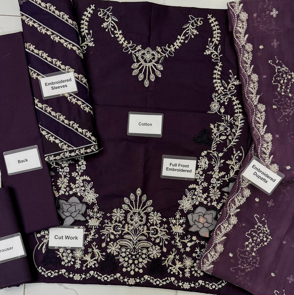 Luxury Chikankari Embroidered dress
