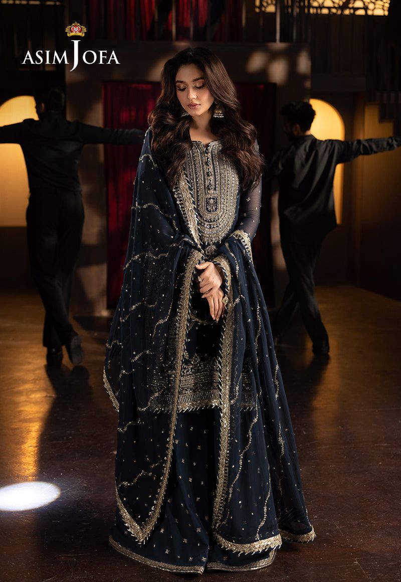 BLACK GHARARA