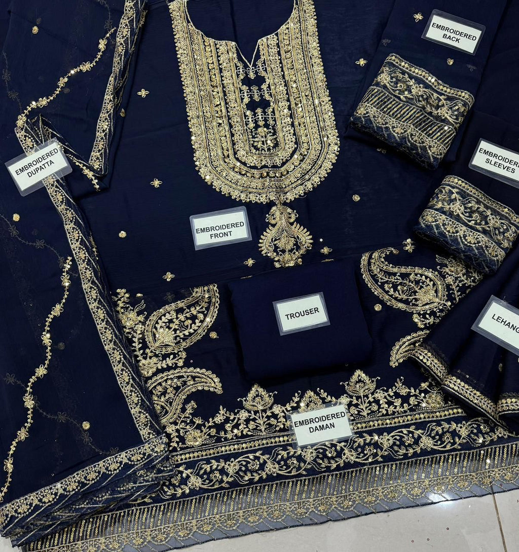BLACK GHARARA