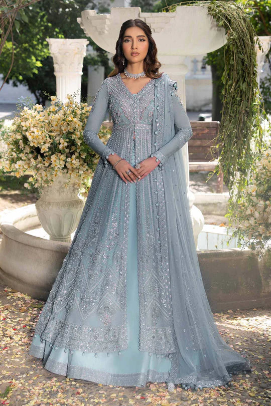 Luxury Ice Blue Pishwas