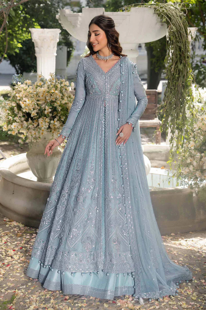 Luxury Ice Blue Pishwas