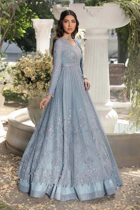 Luxury Ice Blue Pishwas