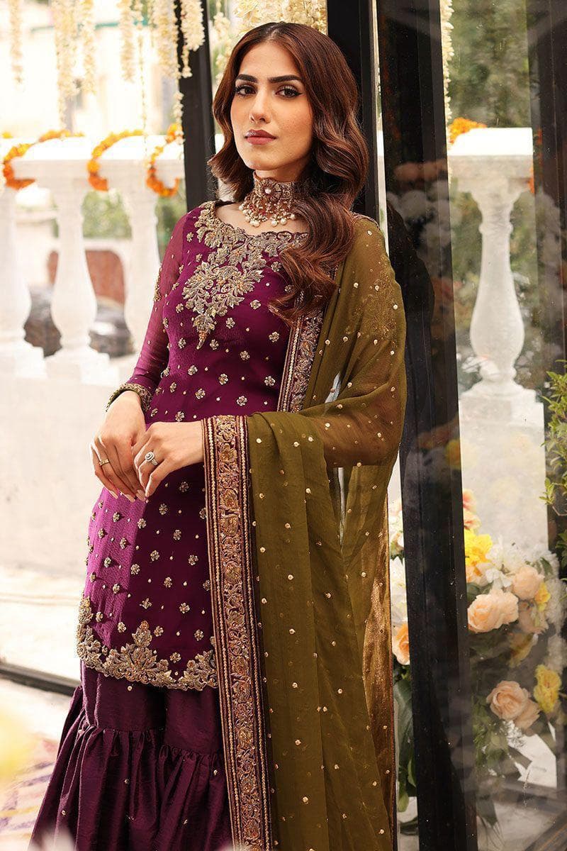 Purple Weadding Dress