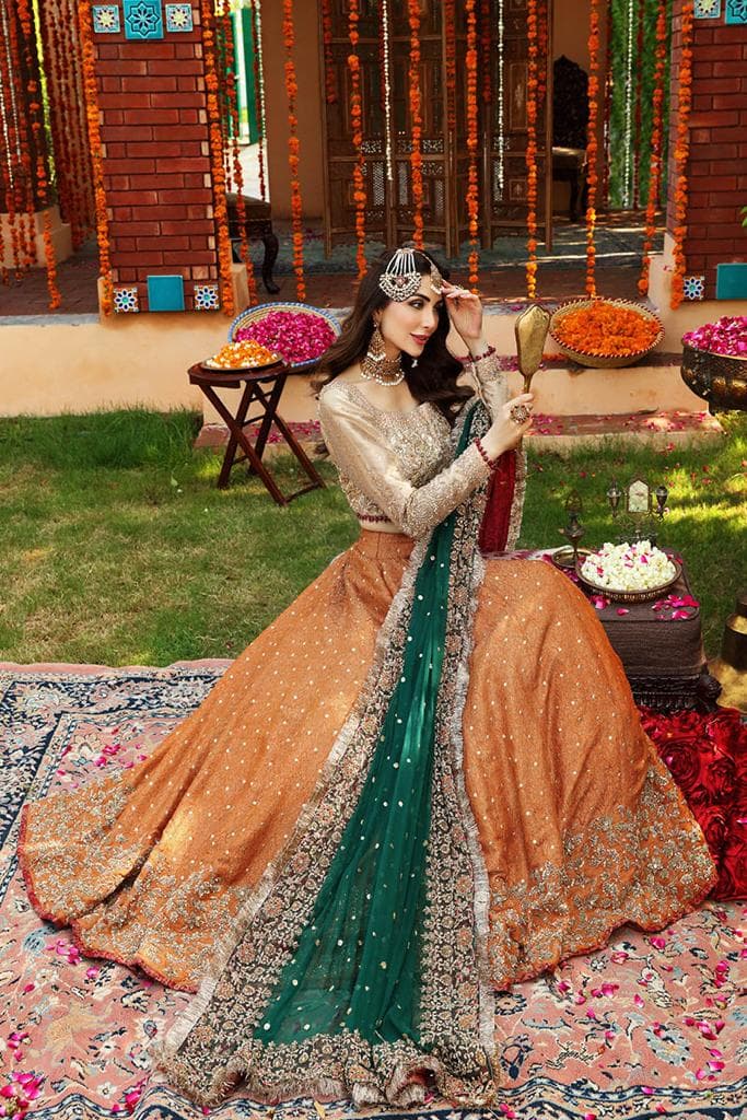 orange lengha
