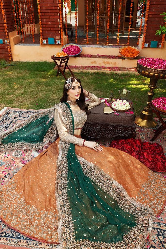 orange lengha