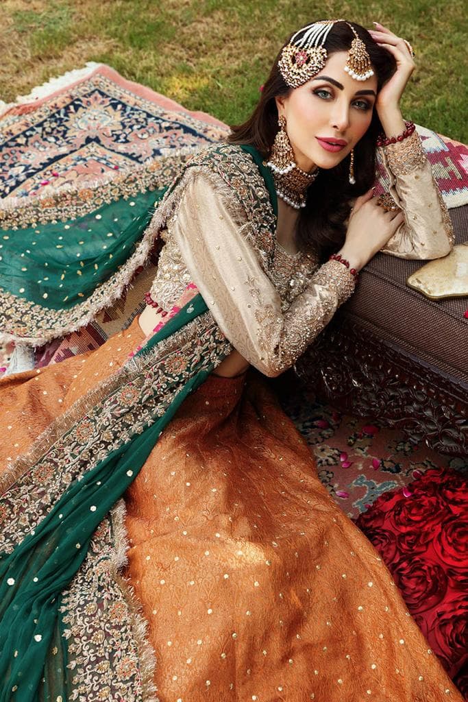 orange lengha