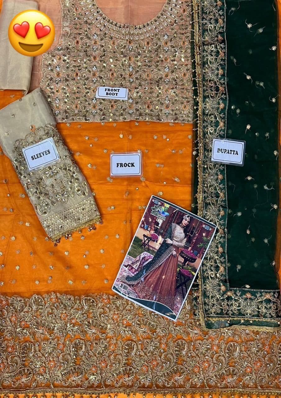 orange lengha