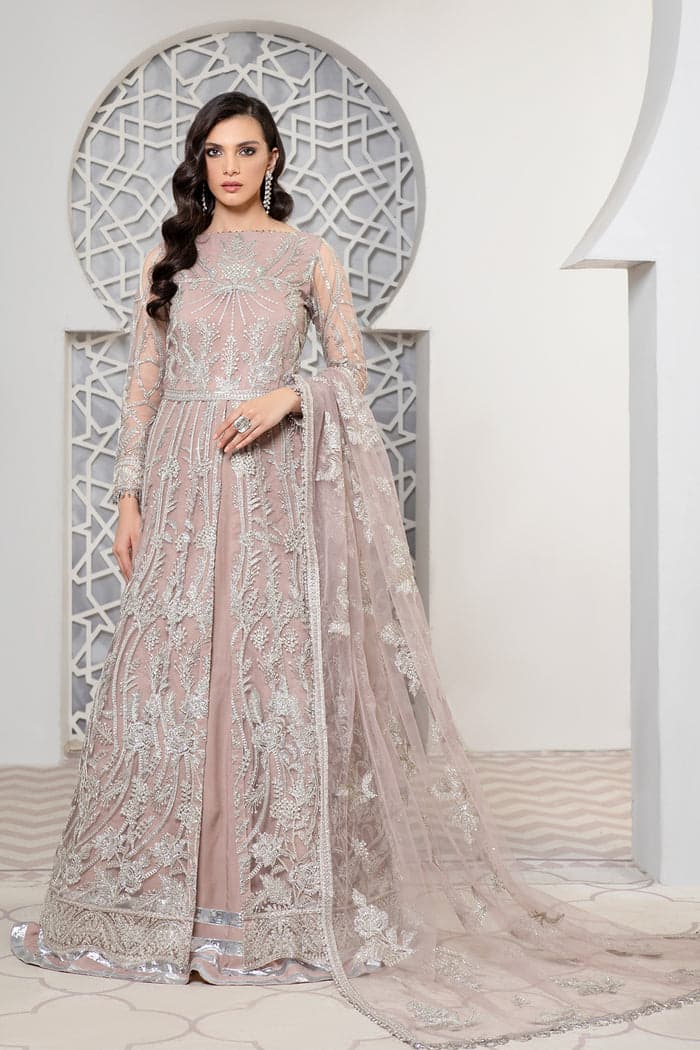 extravagant pastel dress