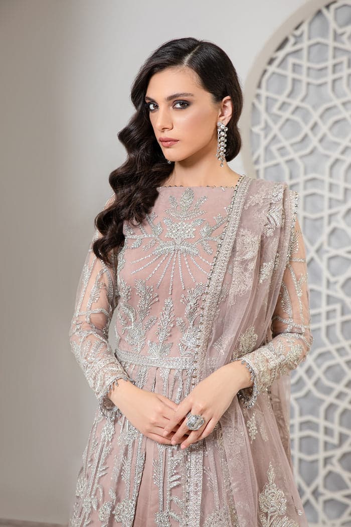 extravagant pastel dress