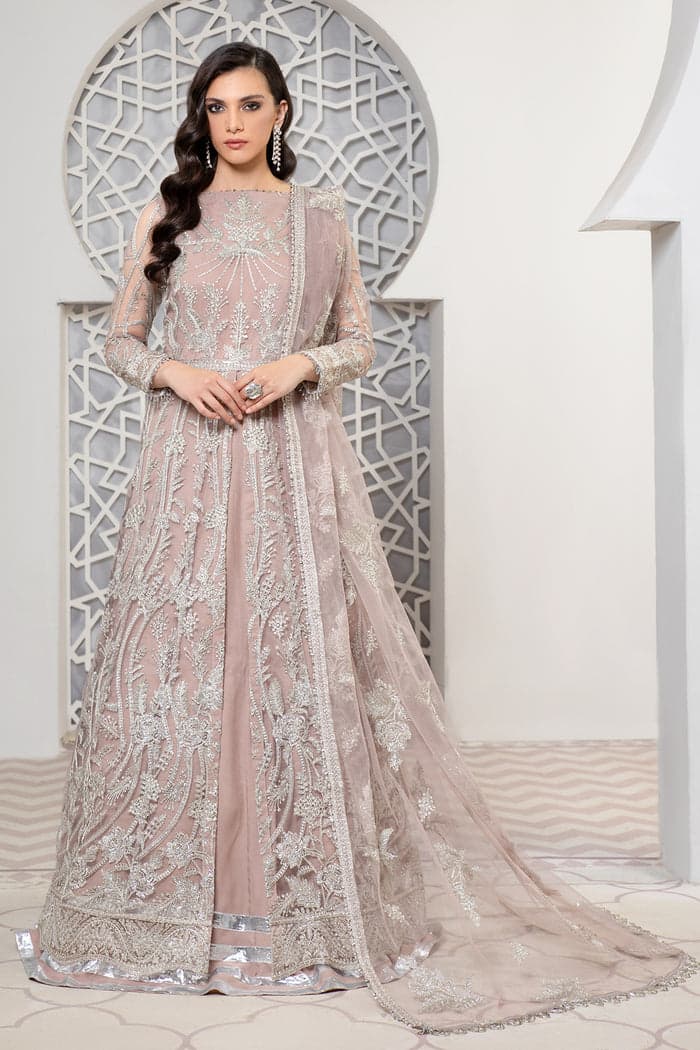 extravagant pastel dress