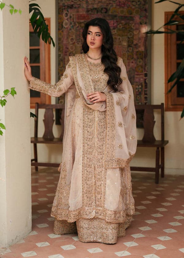 beautifull bridal golden maxi