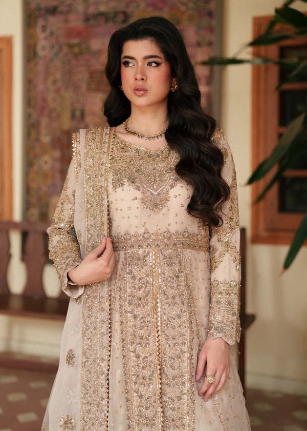 beautifull bridal golden maxi