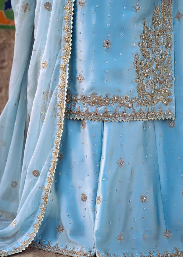 Luxury Embroidered Formal Suit