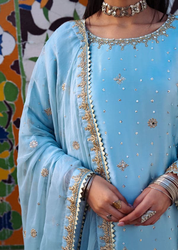 Luxury Embroidered Formal Suit