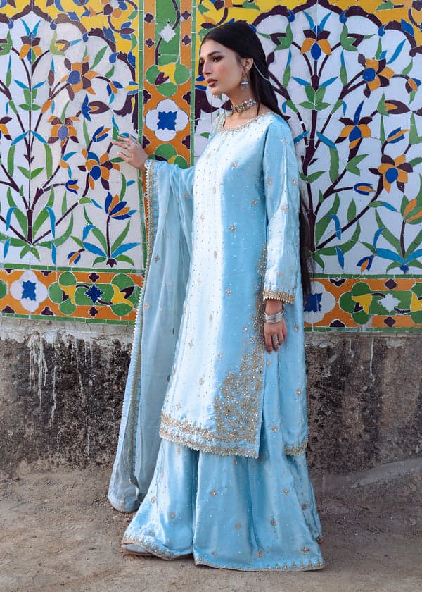 Luxury Embroidered Formal Suit