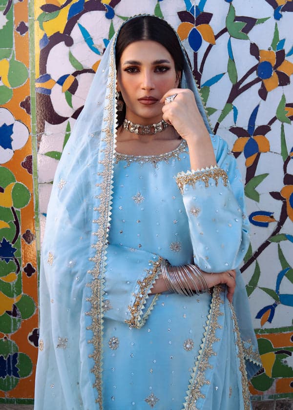 Luxury Embroidered Formal Suit