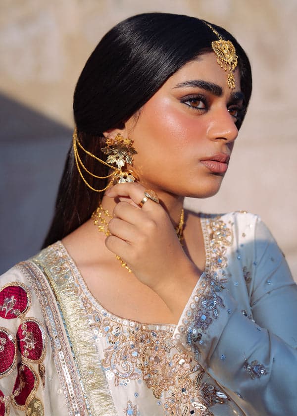 Ivory Noor – Hand Embellished Bridal & Engagement Maxi