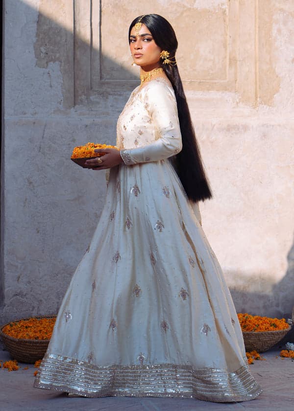 Ivory Noor – Hand Embellished Bridal & Engagement Maxi