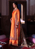 Zarqa Amber – Luxury Hand Embellished Orange Formal Suit
