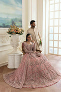 pink bridal maxi