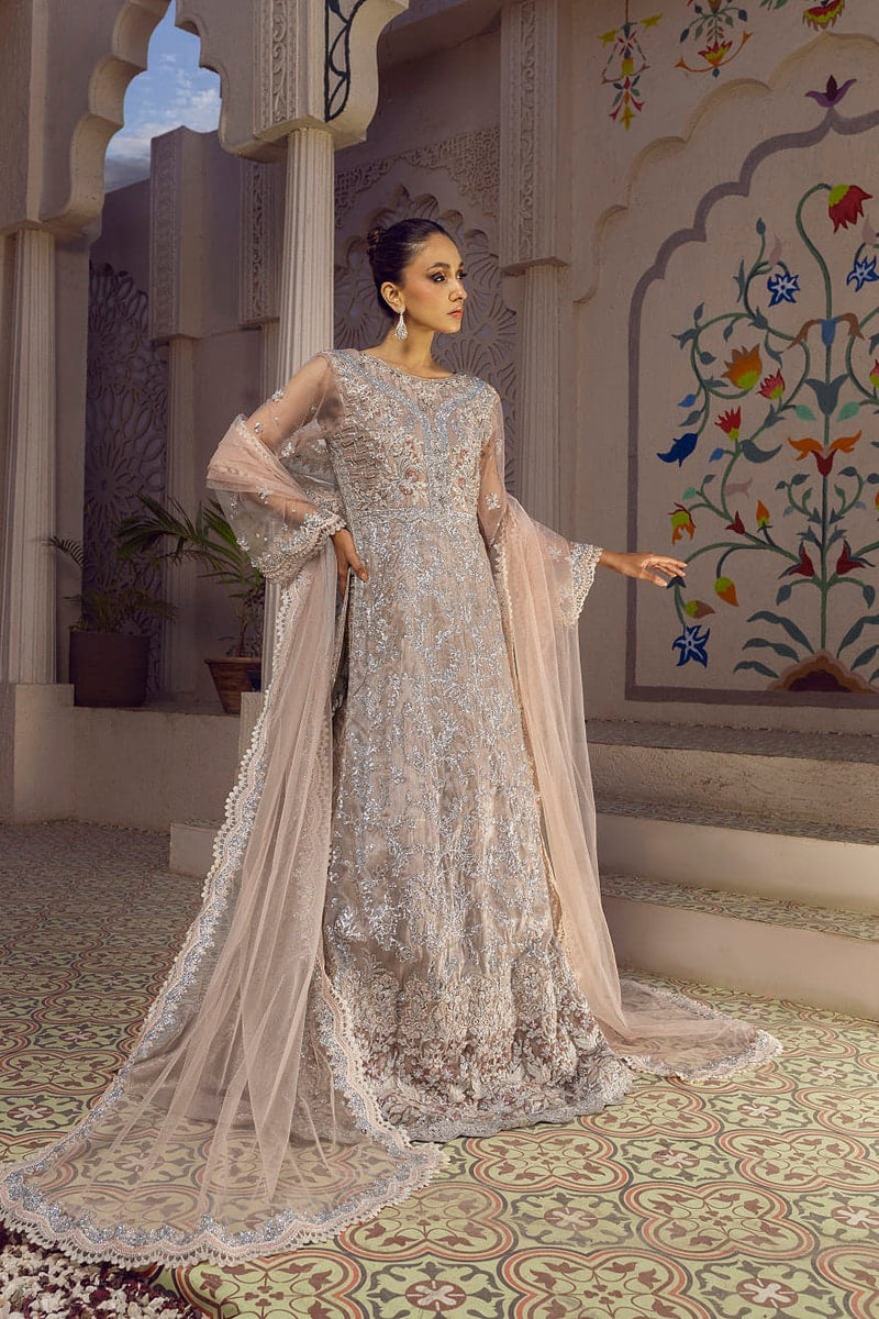 Peach Bridal Maxi