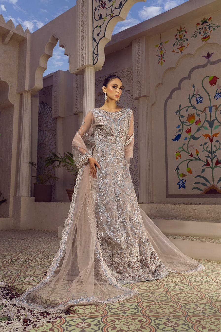 Peach Bridal Maxi