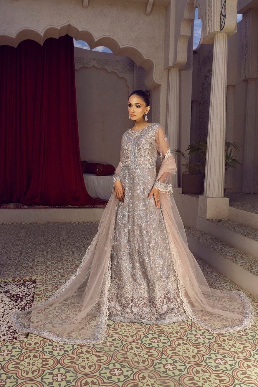 Peach Bridal Maxi