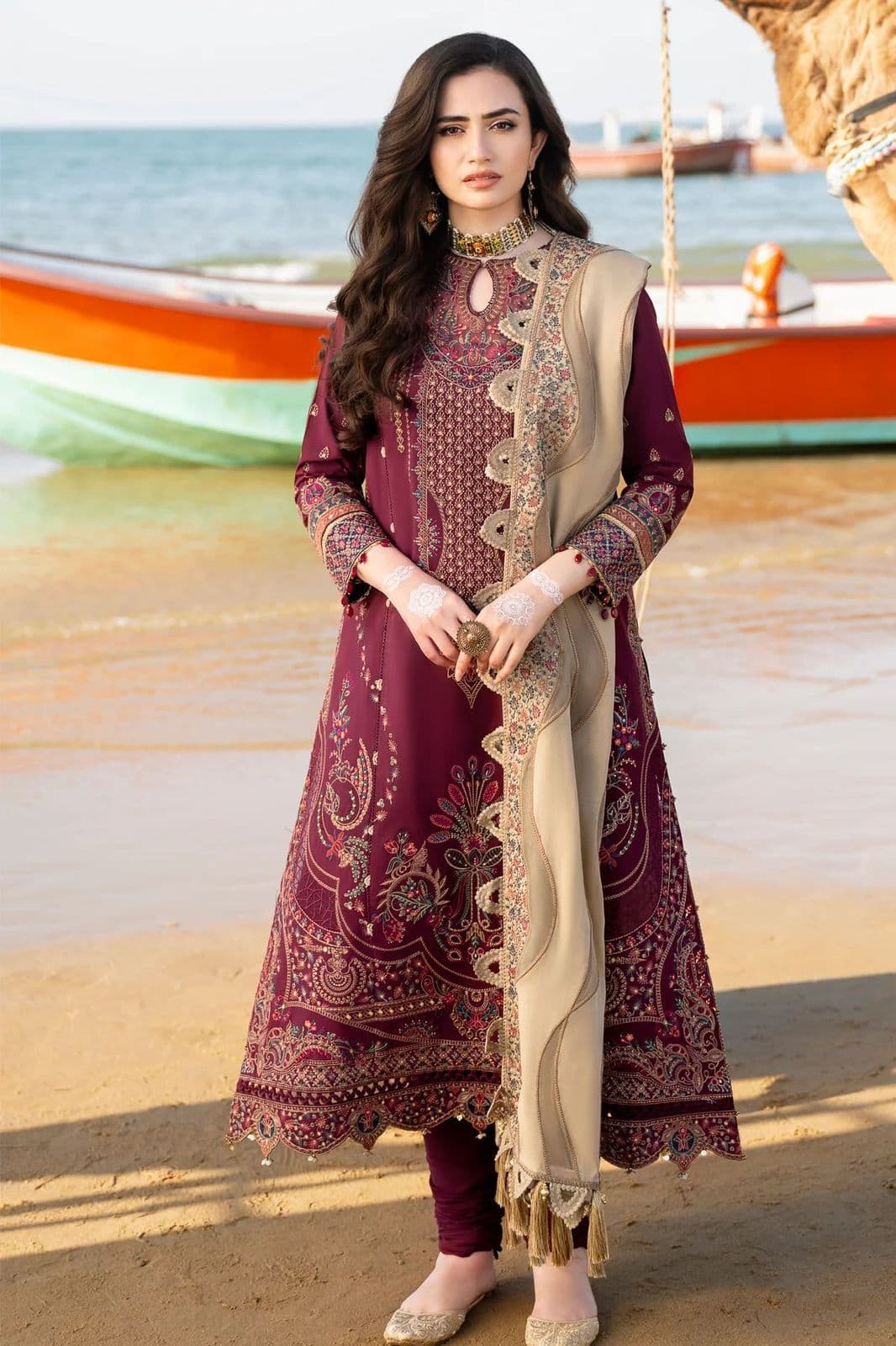 Celeste Bloom – Premium Unstitched Eid Collection