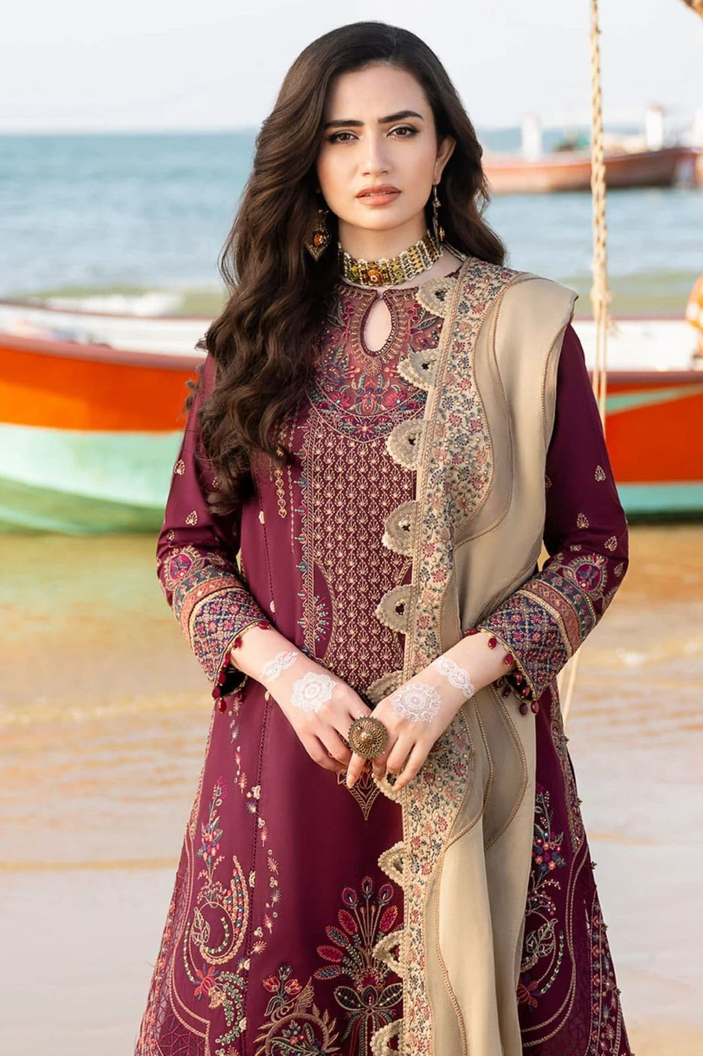 Celeste Bloom – Premium Unstitched Eid Collection