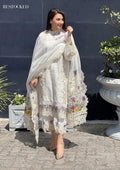 Ivory Bloom – Luxury Embroidered Unstitched Eid Suit