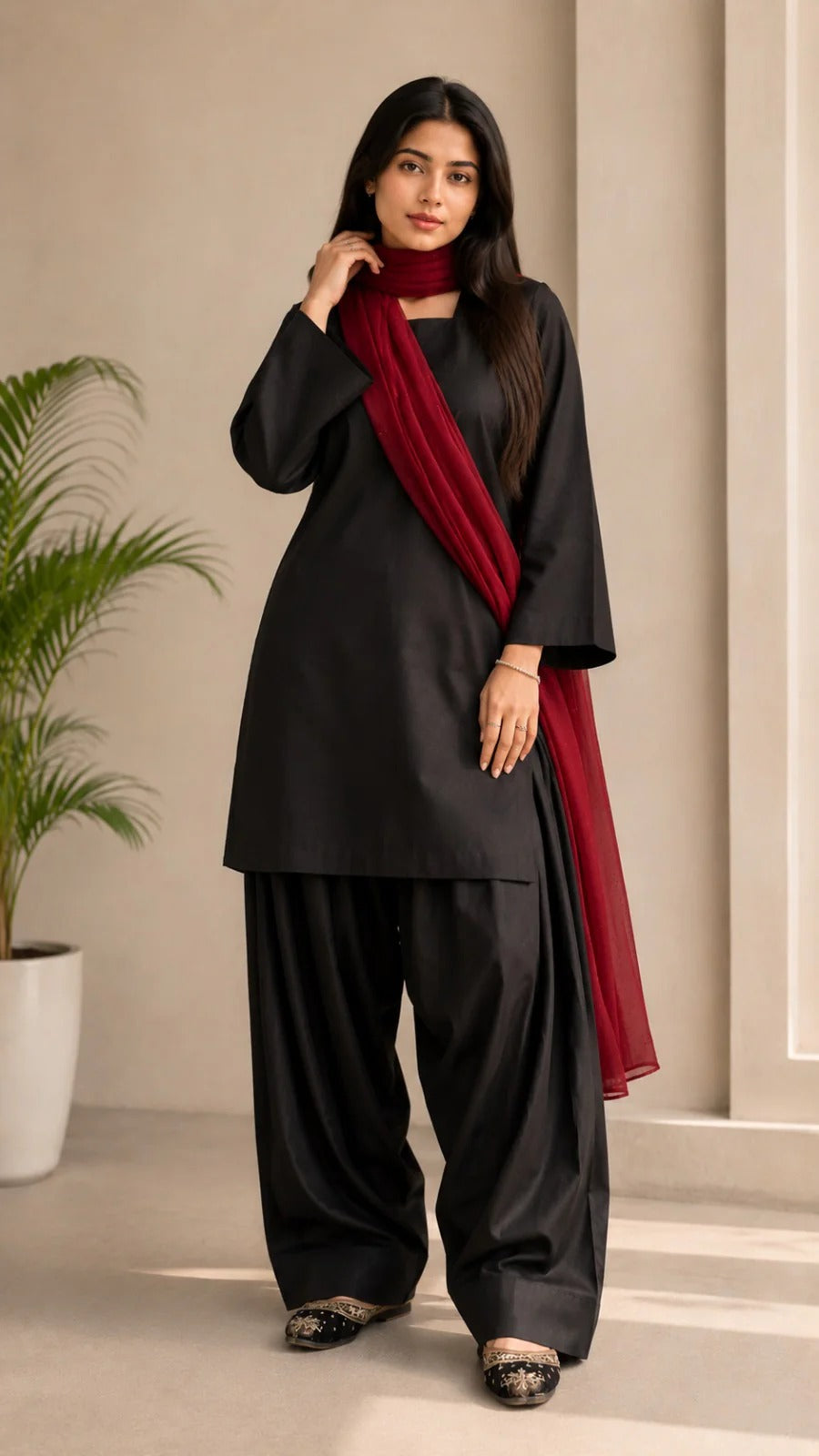 Simple Black Outfit