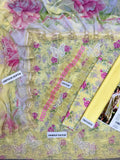 Butterfly Embroidered 3PC Suit