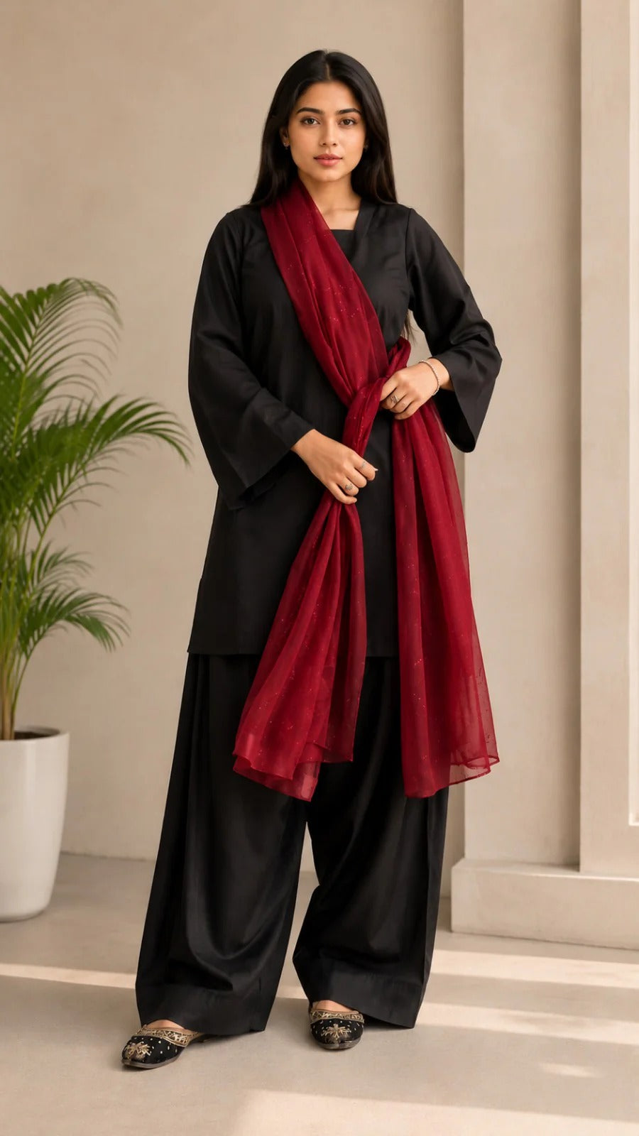 Simple Black Outfit