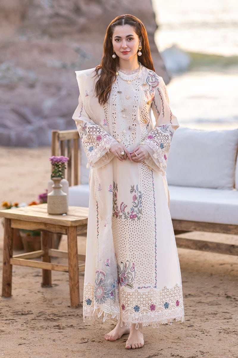 Elegant White Party Wear Dress