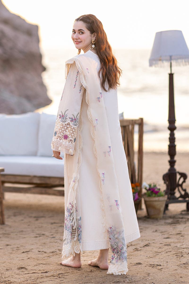 Elegant White Party Wear Dress